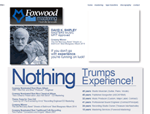 Tablet Screenshot of foxwoodmastering.com